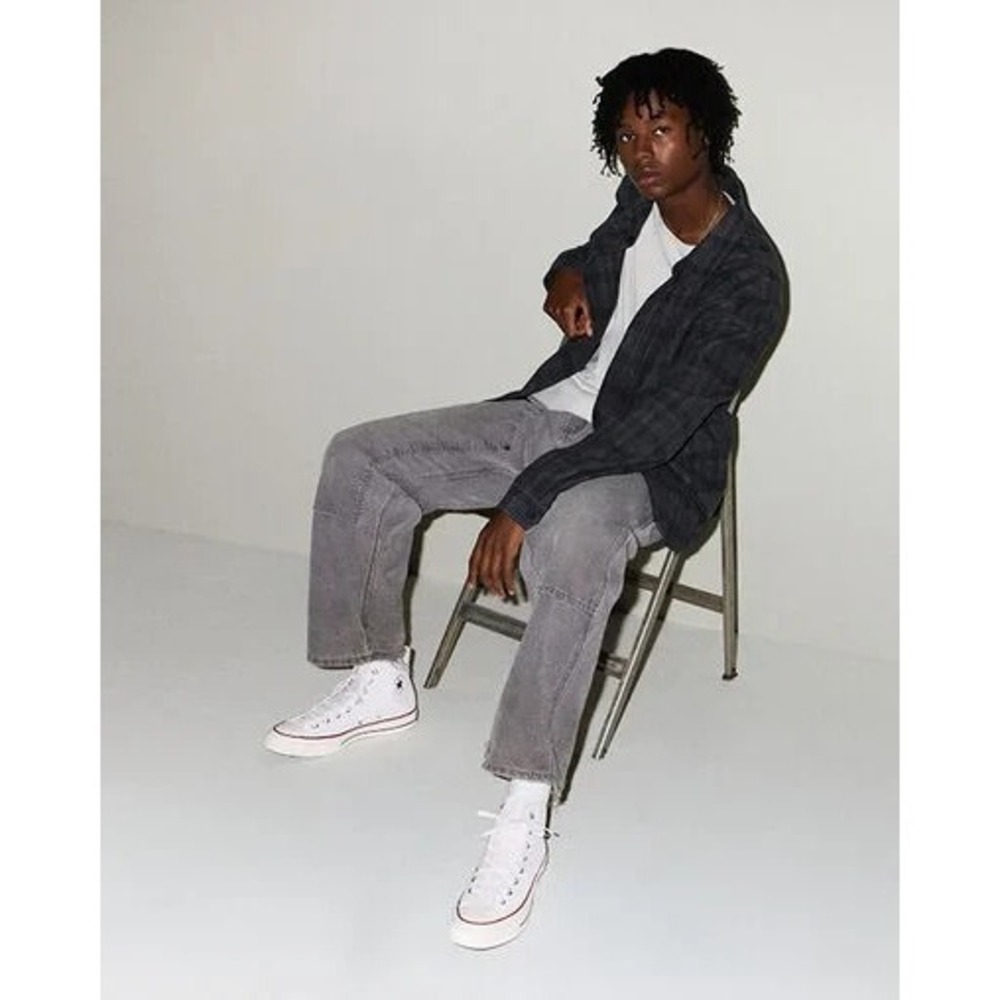 Converse Chuck Taylor All Star 70s Unisex Womens 10 Men's 8 High Top White Shoes - Picture 6 of 7